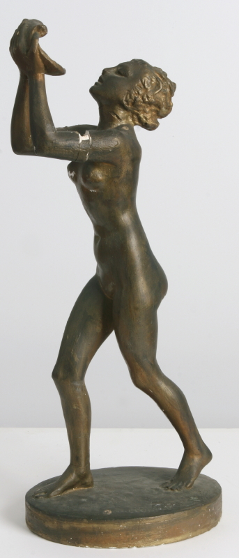 GAMC - Galleria di Arte Moderna - Opera : Figura femminile con conchiglia - autore: Angeloni Alfredo , immagine