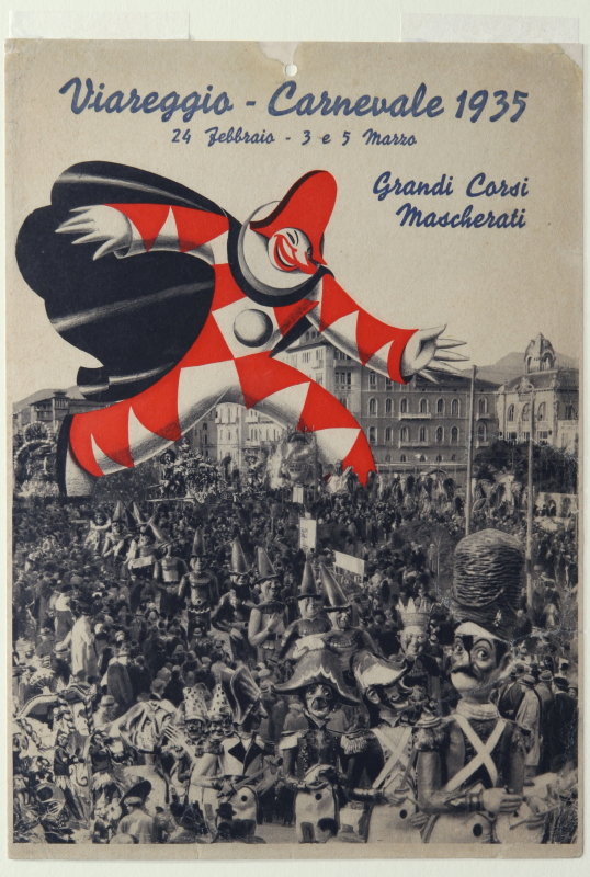 Locandina del Carnevale di Viareggio del 1935