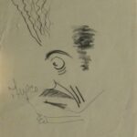 GAMC immagine opera Bonetti, Fusco, carboncino su carta, cm.19x13,5