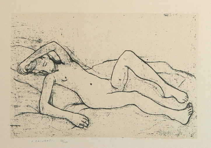 GAMC - Galleria di Arte Moderna - Opera : Donna nuda dormiente - autore: Casorati
Felice , immagine