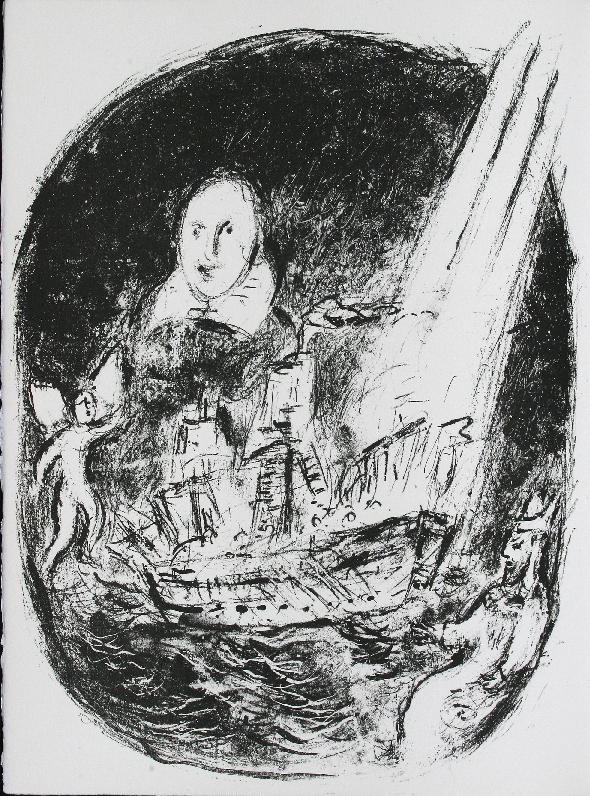 GAMC - Galleria di Arte Moderna - Opera : The Tempest (22/50) - autore: Chagall Marc , immagine