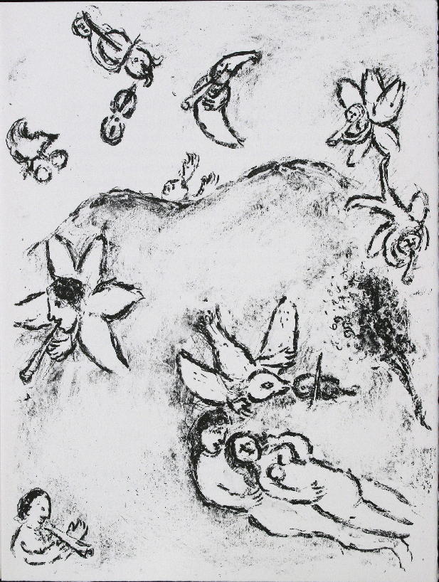 GAMC - Galleria di Arte Moderna - Opera : The Tempest (43/50) - autore: Chagall Marc , immagine