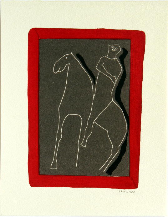 GAMC - Galleria di Arte Moderna - Opera : Chevalier Rouge et Noir - autore: Marini
Marino , immagine
