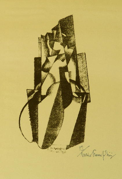 GAMC - Galleria di Arte Moderna - Opera : Figur in bewegung - autore: Prampolini Enrico , immagine