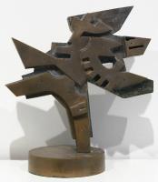 GAMC immagine opera Umberto Mastroianni, Senza titolo, bronzo, cm.47,5x46,5x8,