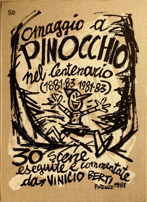 GAMC - Galleria di Arte Moderna - Opera : Omaggio a Pinocchio nel centenario (1881-83 1981-83). 30 scene eseguite e commentate da Vinicio Bert - autore: Berti Vinicio , immagine