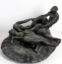 GAMC immagine La Fontana bronzo, cm.50x62x62ca, Alfredo Angeloni