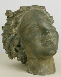 GAMC immagine opera Angeloni Alfredo Inno alla vita, bronzo, cm. 27x24x25