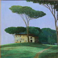 GAMC immagine opera Alessandro Tofanelli, Paesaggio, 2000, olio su tela, cm.78,5x80