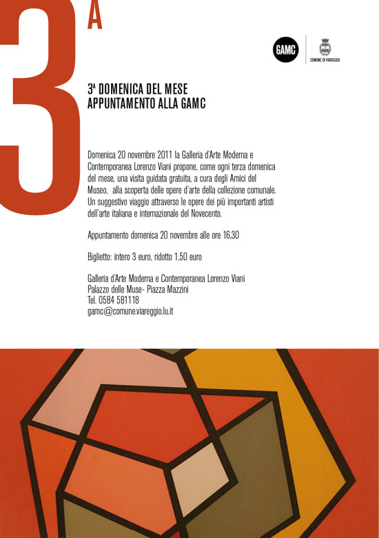 GAMC - Galleria di Arte Moderna - Mostra : 3° DOMENICA DEL MESE, immagine