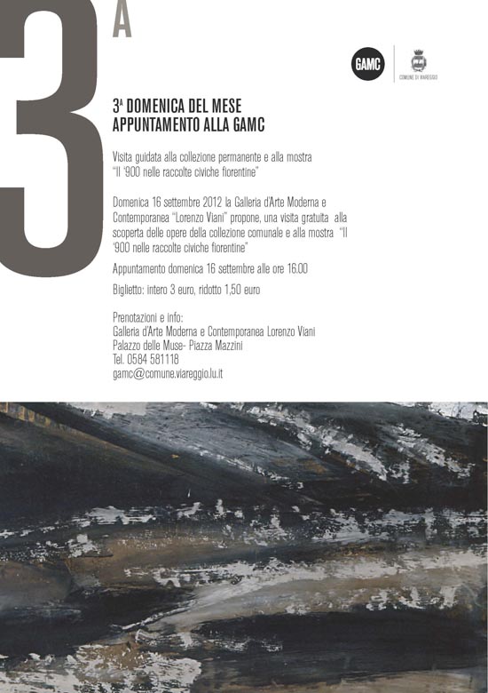 GAMC - Galleria di Arte Moderna - Mostra : 3A DOMENICA DEL MESE APPUNTAMENTO ALLA GAMC, immagine