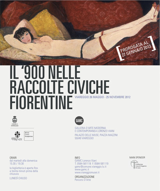 GAMC - Galleria di Arte Moderna - Mostra : IL ‘900 NELLE RACCOLTE CIVICHE FIORENTINE - proroga -, immagine