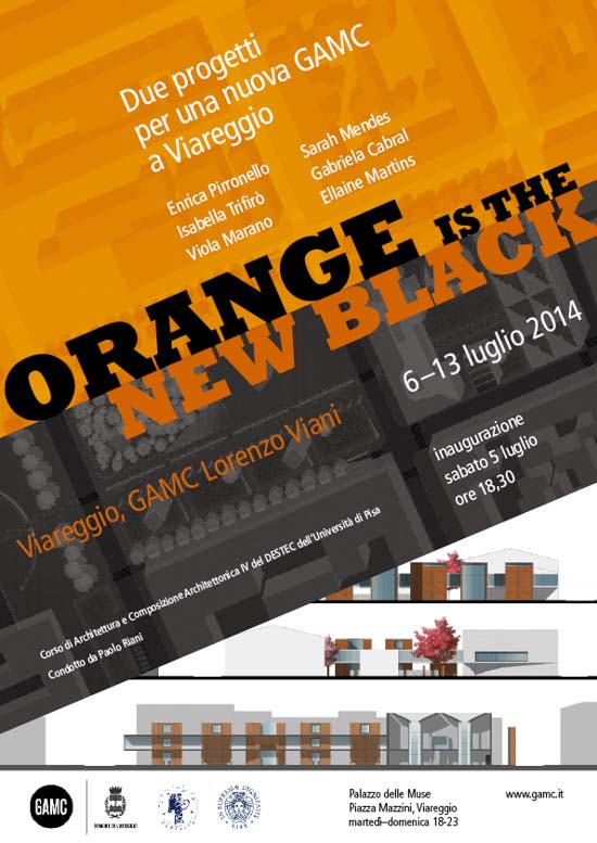 GAMC - Galleria di Arte Moderna - Mostra : Orange is the New Black - Due progetti per una nuova GAMC a Viareggio, immagine