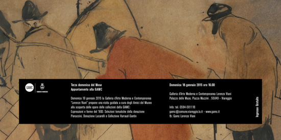 GAMC - Galleria di Arte Moderna - Mostra : III DOMENICA DEL MESE - Visita guidata gratuita, immagine