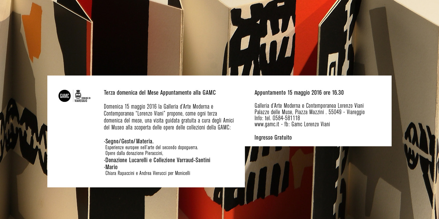 GAMC - Galleria di Arte Moderna - Mostra : III Domenica del mese Appuntamento alla GAMC, immagine