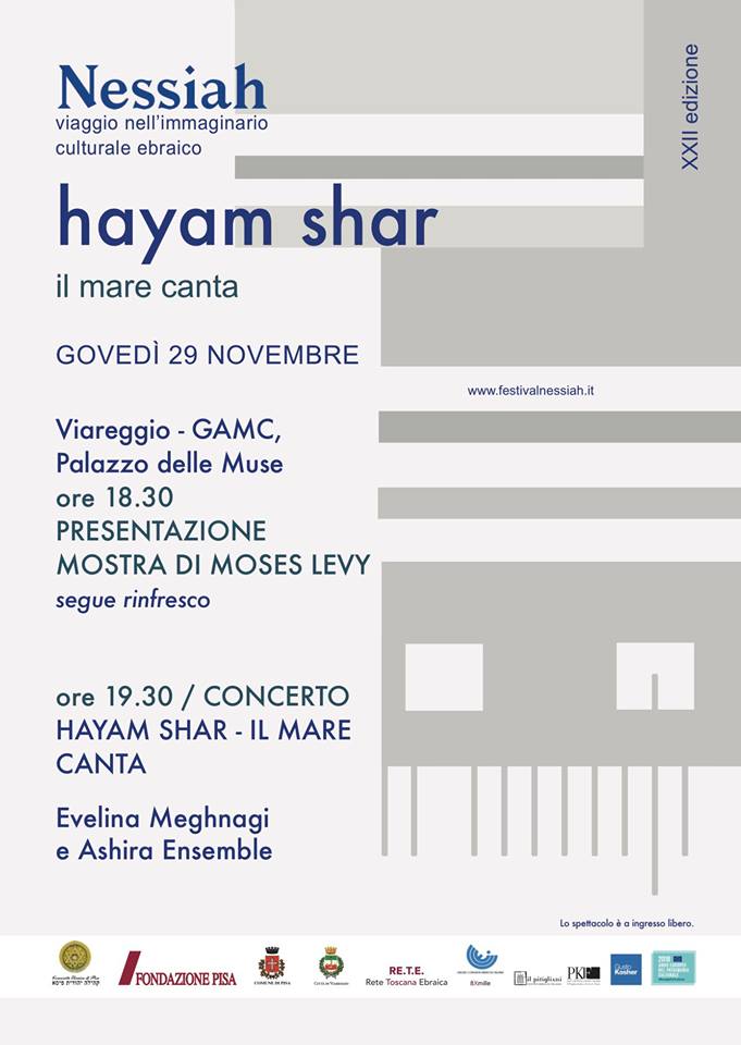 GAMC - Galleria di Arte Moderna - Mostra : XXII Festival Nessiah CONCERTO HAYAM SHAR, IL MARE CANTA, immagine