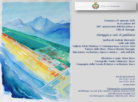 GAMC - Galleria di Arte Moderna - Mostra : In occasione del 200° anniversario dell‘ elevazione a Città di Viareggio, immagine